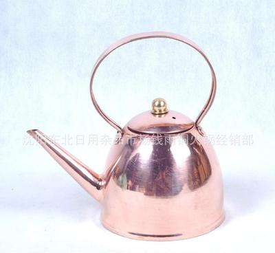 QYT-154錢雨養(yǎng)生紫銅茶壺 以匠心工藝，品茗中養(yǎng)生之道